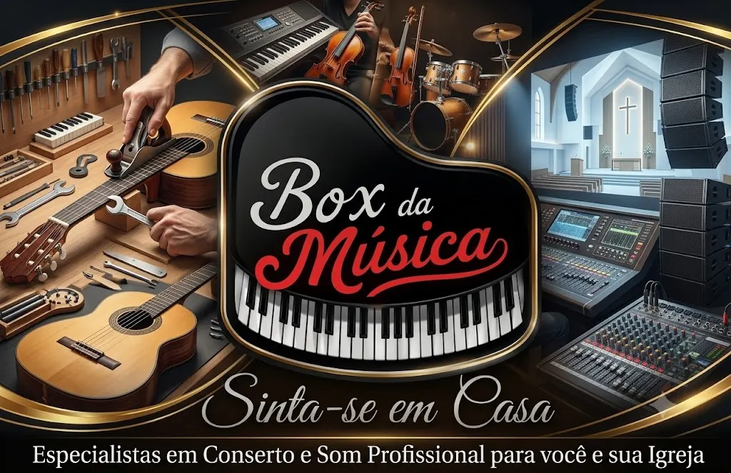 Box da Música – Instrumentos Musicais, Assistência Técnica e Som Profissional