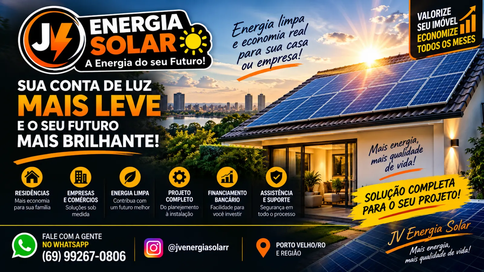 JV Energia Solar – A energia do seu futuro!