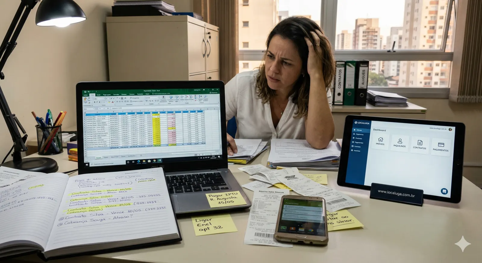Tem imóvel para alugar? Controle seus aluguéis sem planilha e sem esquecer cobranças