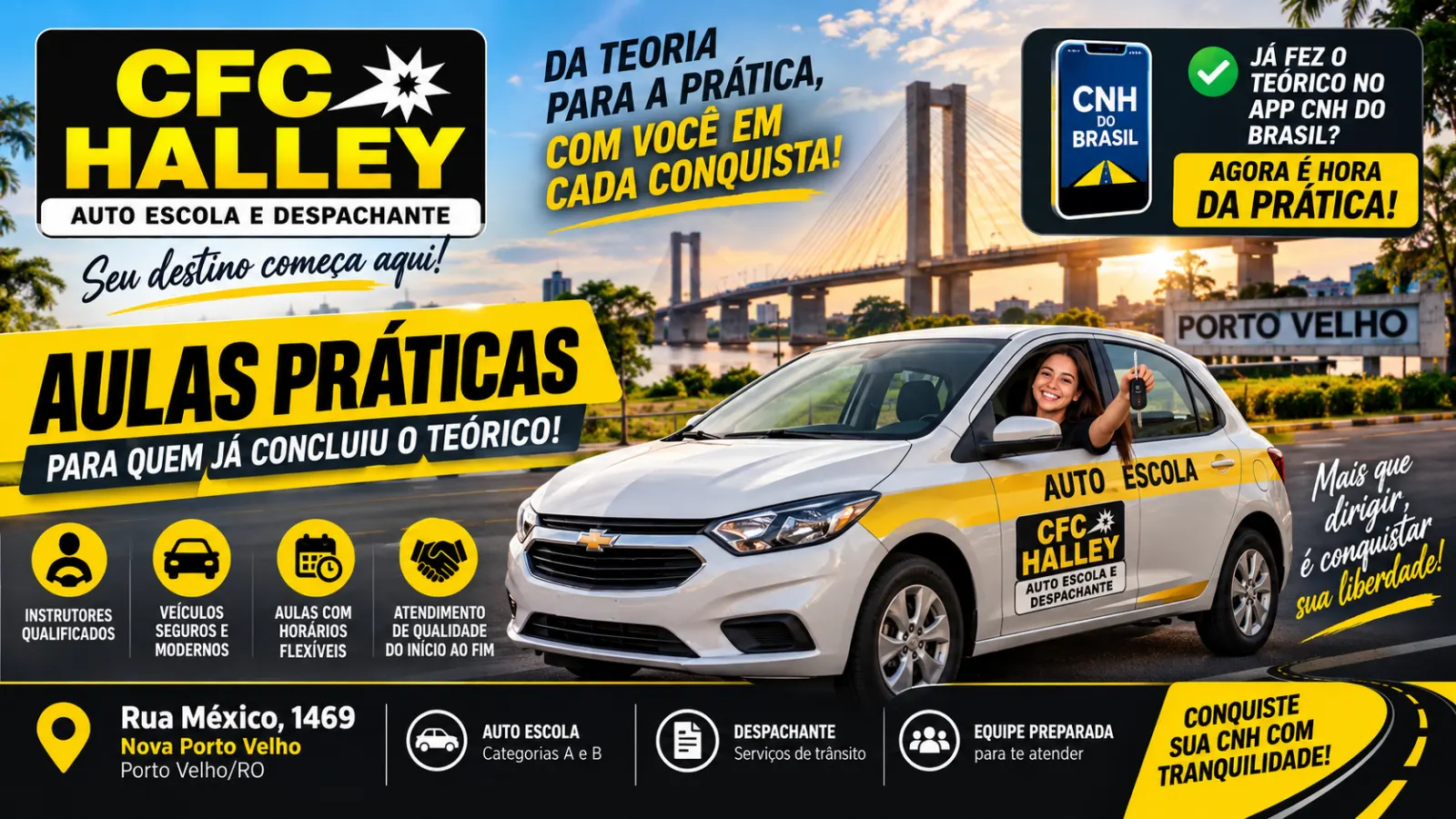 CFC Halley – Autoescola e Despachante em Porto Velho