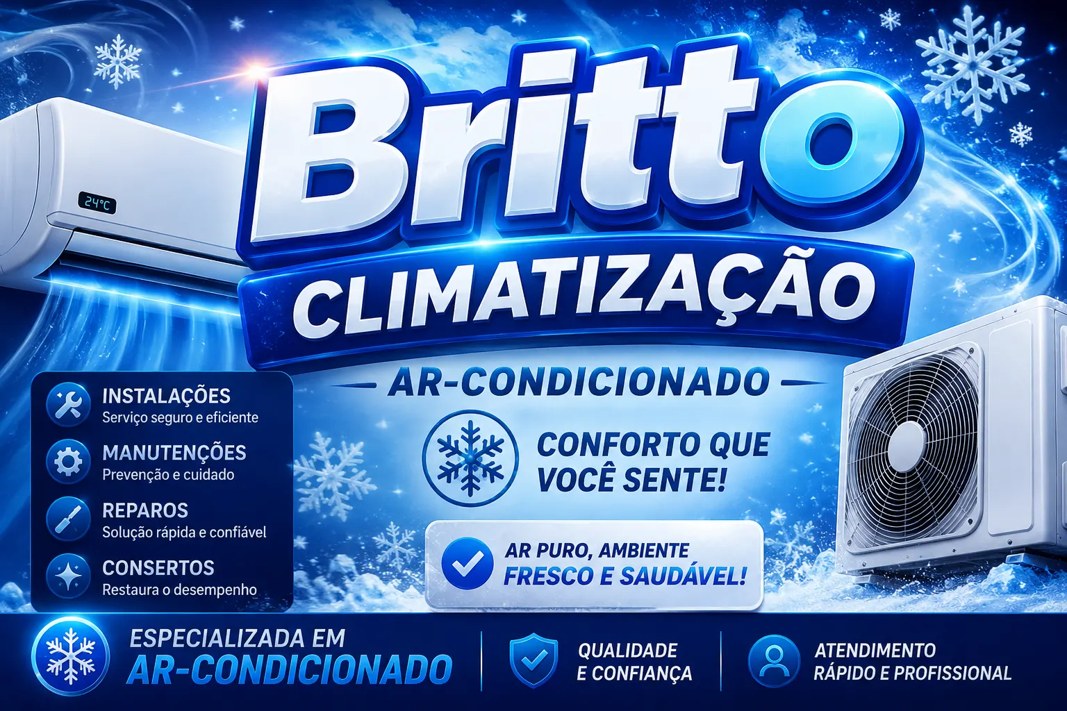 Britto Climatização – Especialista em Ar-Condicionado