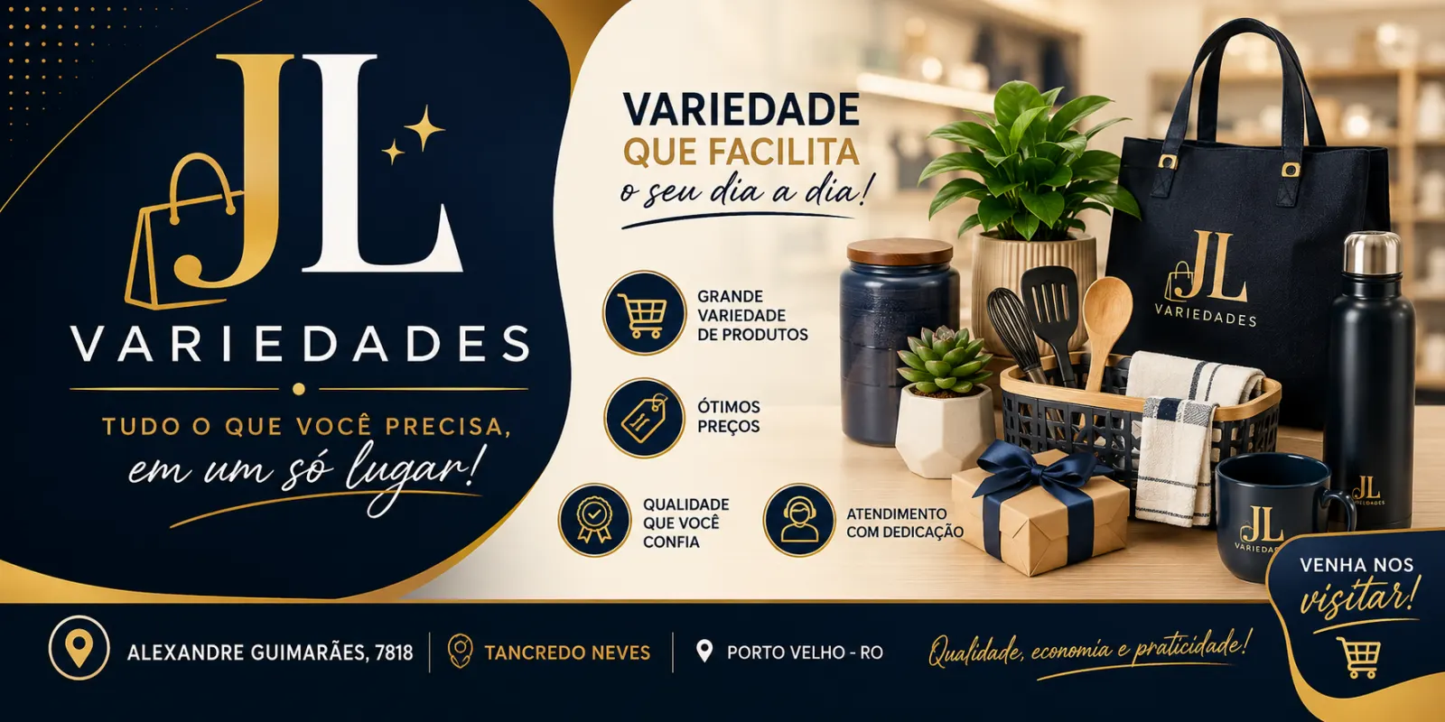 🛍️ Loja JL Variedades – Tudo o que você precisa em um só lugar!