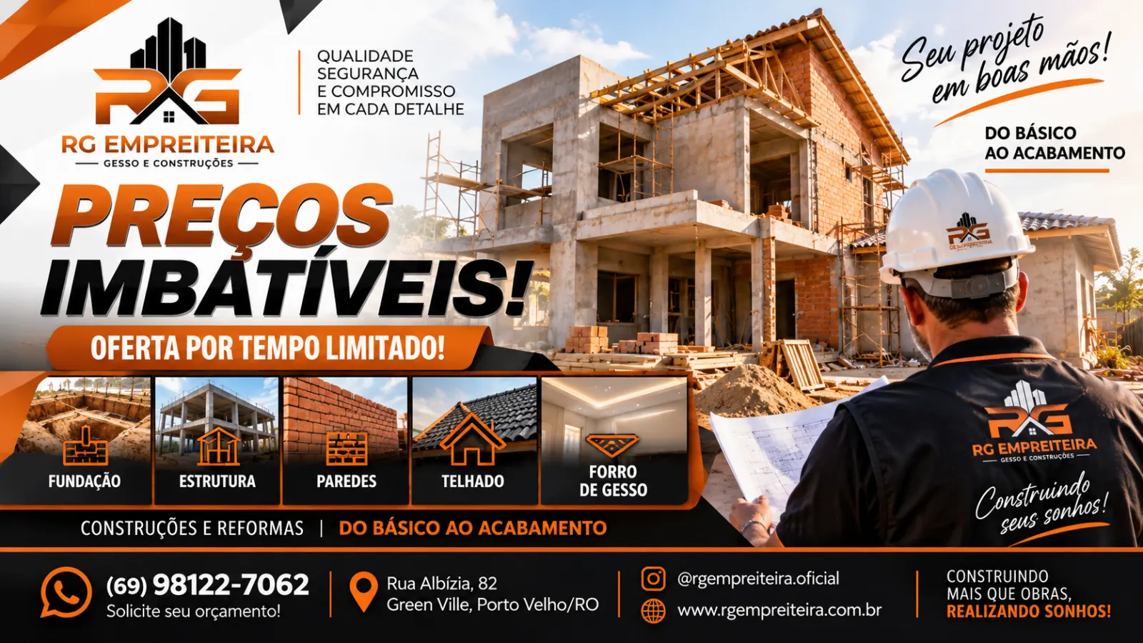 RG EMPREITEIRA – GESSO E CONSTRUÇÕES