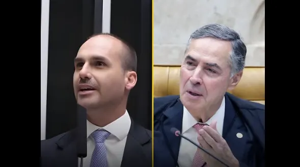 Eduardo Bolsonaro revela que foi procurado para negociar recuperação do visto americano de Barroso