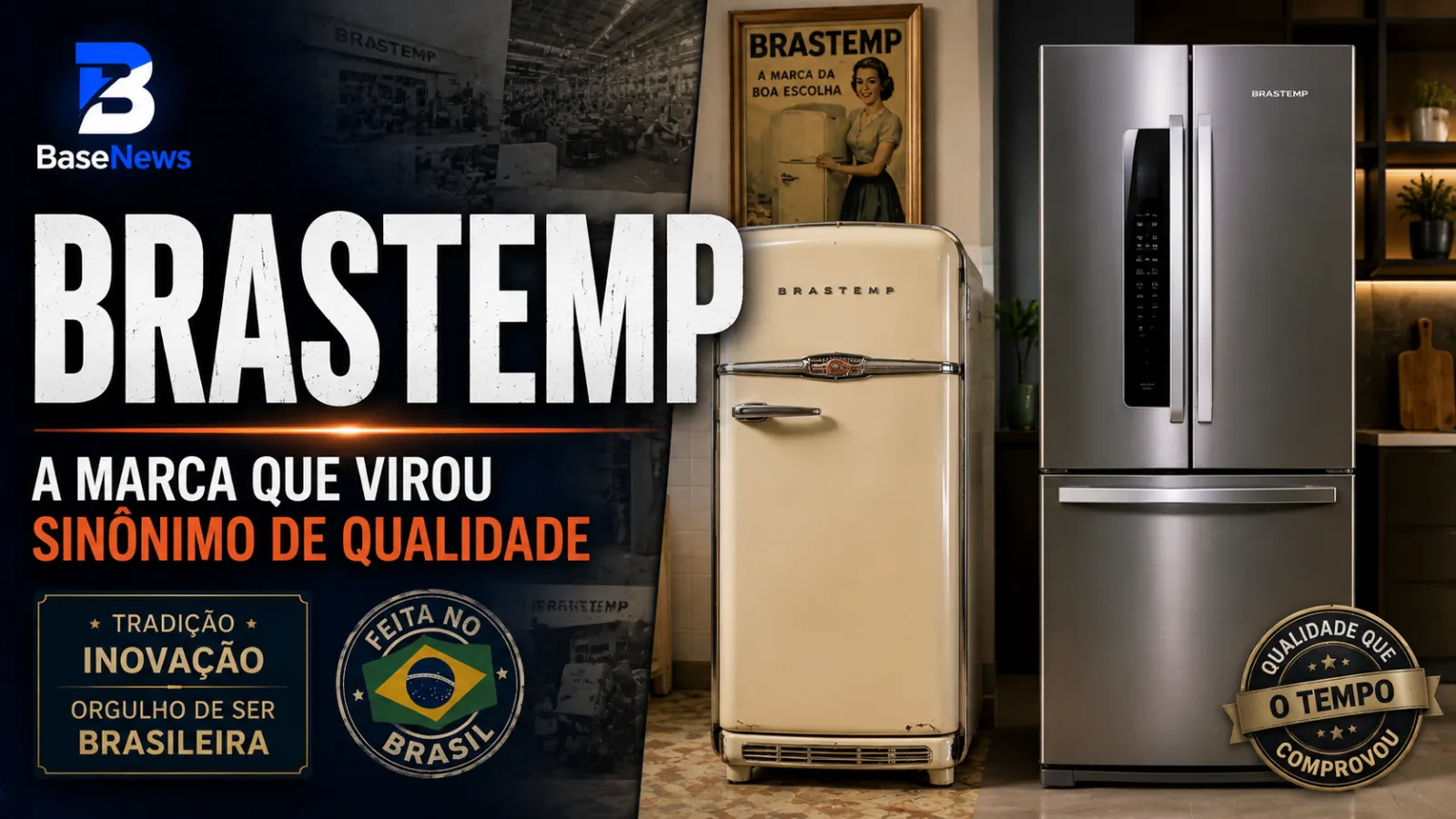 Brastemp: A marca que virou sinônimo de qualidade no Brasil e poucos sabem a origem do nome