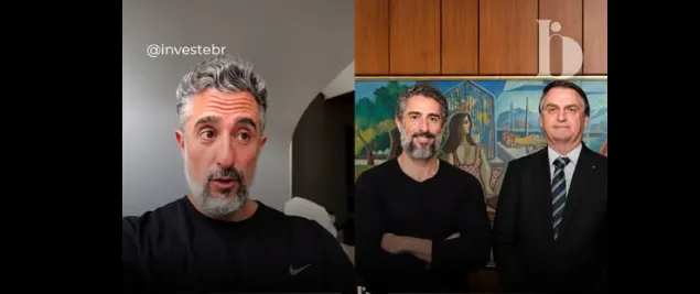 “Foi inspirador”: antigo elogio de Marcos Mion a Bolsonaro volta a repercutir nas redes