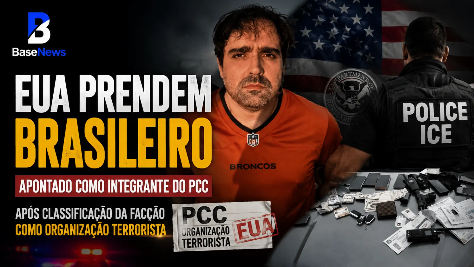 EUA prendem brasileiro apontado como integrante do PCC após classificação da facção como organização terrorista