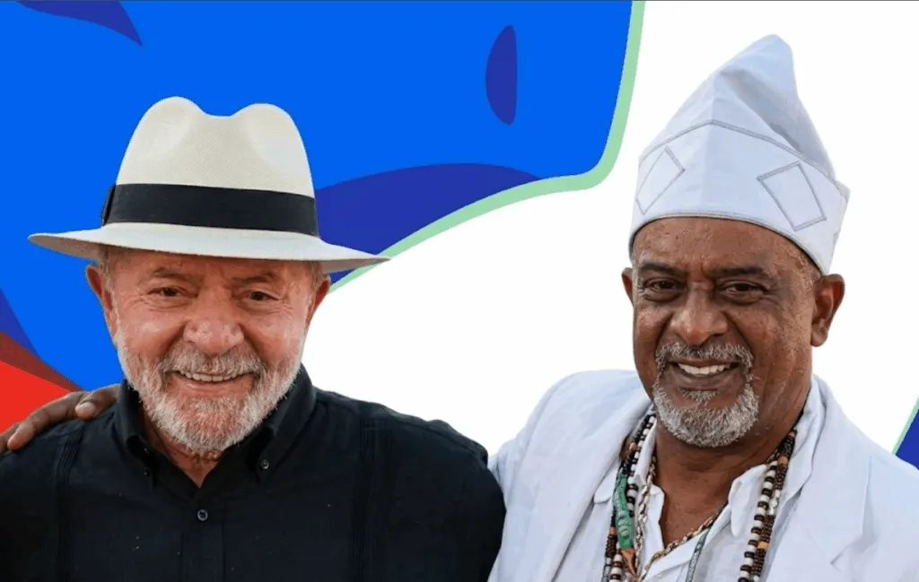 Pai de santo faz oração por Lula e diz que presidente é “pai da nação”