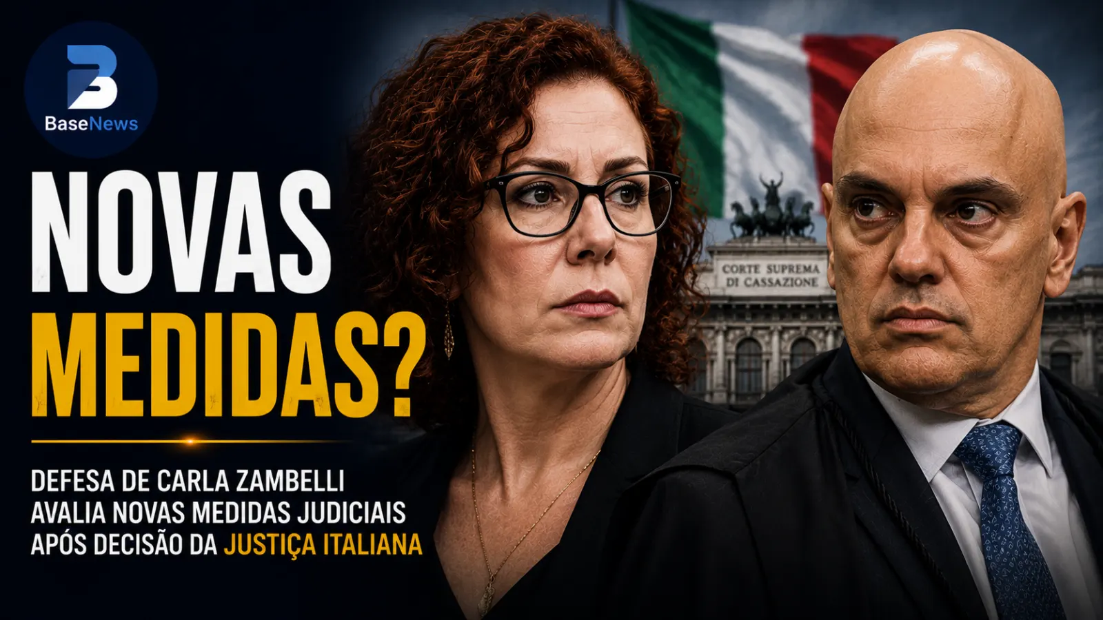 Defesa de Carla Zambelli avalia novas medidas judiciais após decisão da Justiça italiana