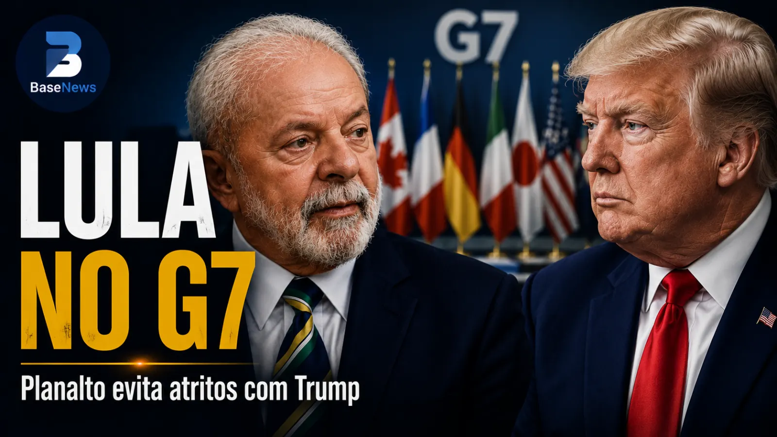 Planalto aposta em tom diplomático de Lula no G7 e busca evitar atritos com Trump