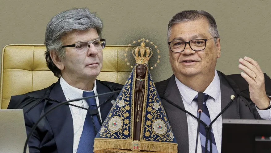 Fux derruba efeitos de decisão de Dino e manda retirar novamente fake news sobre Flávio e Nossa Senhora Aparecida