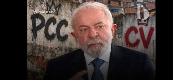 Lula rejeita chamar PCC e CV de terroristas, mas admite “terrorismo na comunidade” e promete polícia especial
