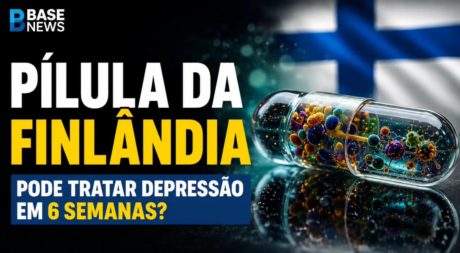 “Pílula do microbioma” pode tratar depressão em semanas? A ciência por trás da notícia que viralizou