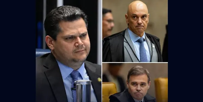 Alcolumbre sinaliza “impeachment cruzado”: se processo contra Moraes avançar, Mendonça também pode entrar na mira