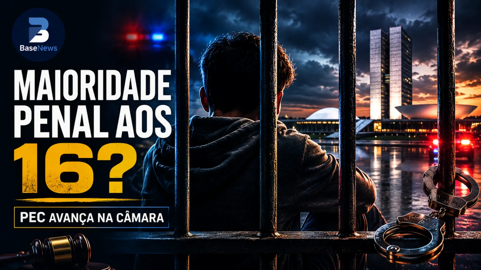 CCJ aprova PEC que reduz maioridade penal para 16 anos e debate avança no Congresso