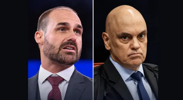 Moraes manda prender Eduardo Bolsonaro após condenação a 4 anos e 2 meses; ex-deputado reage dos EUA
