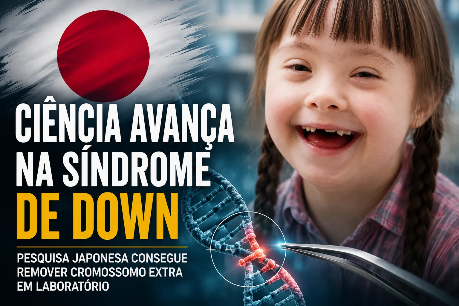 Cientistas conseguem remover cromossomo extra ligado à síndrome de Down em laboratório; entenda o que isso significa