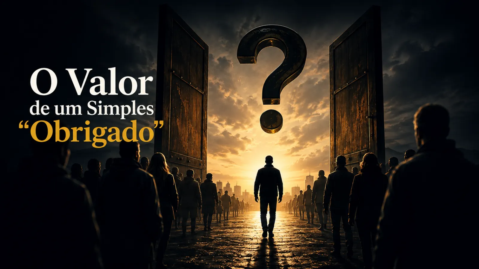 O Valor de um Simples "Obrigado"
