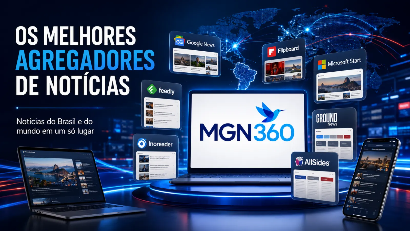 Os melhores agregadores de notícias para acompanhar tudo o que acontece no Brasil e no mundo
