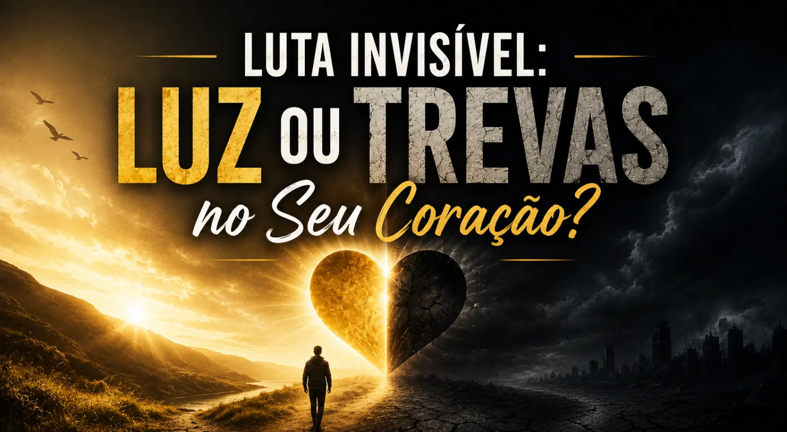 Luta Invisível: Luz ou Trevas no Seu Coração?