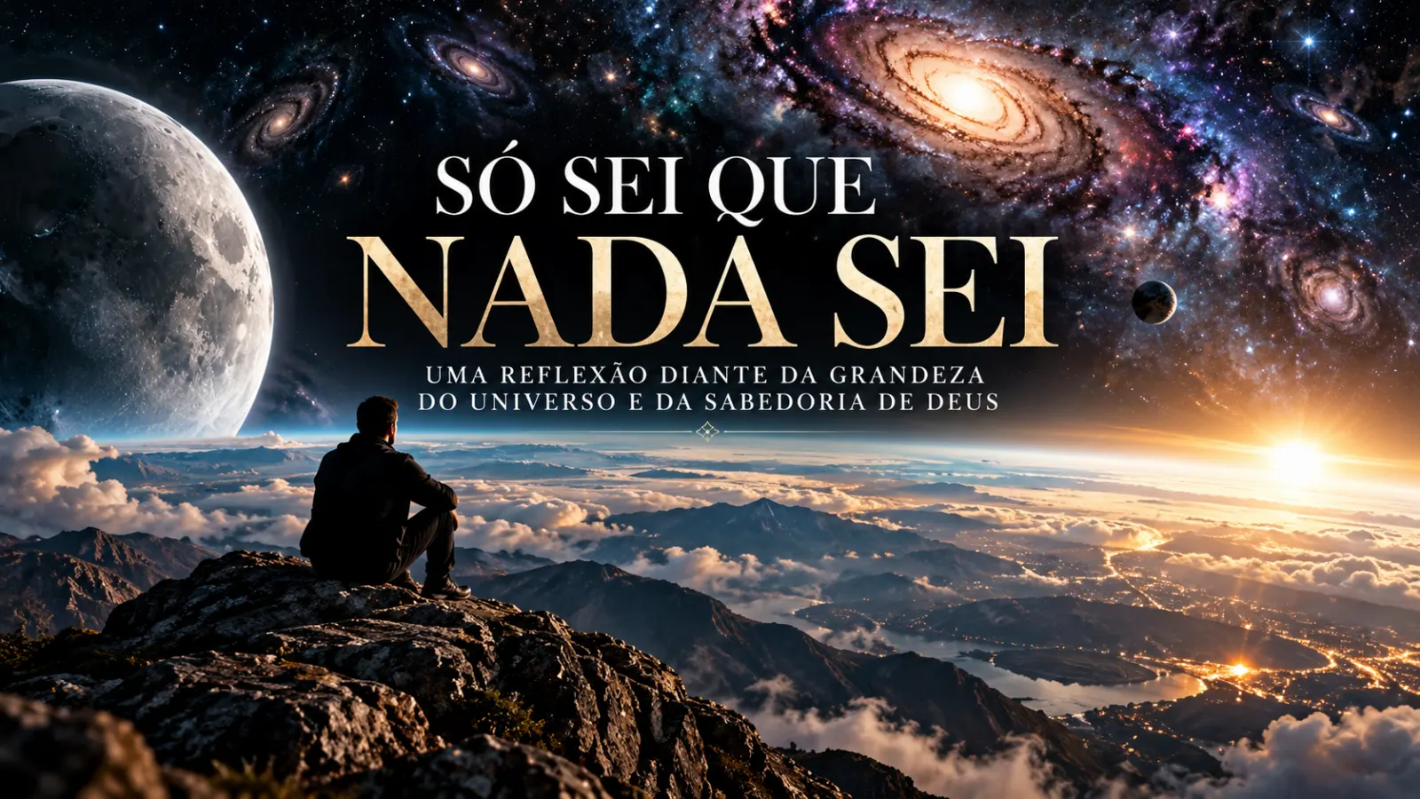 Só sei que nada sei: uma reflexão diante da grandeza do universo e da sabedoria de Deus