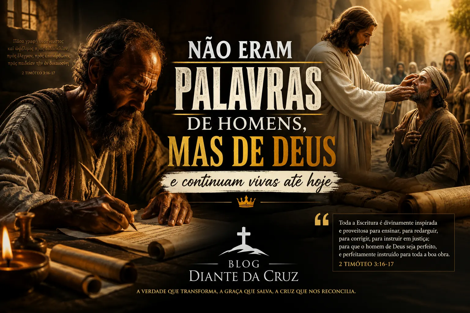 Não eram palavras de homens, mas de Deus — e continuam vivas até hoje