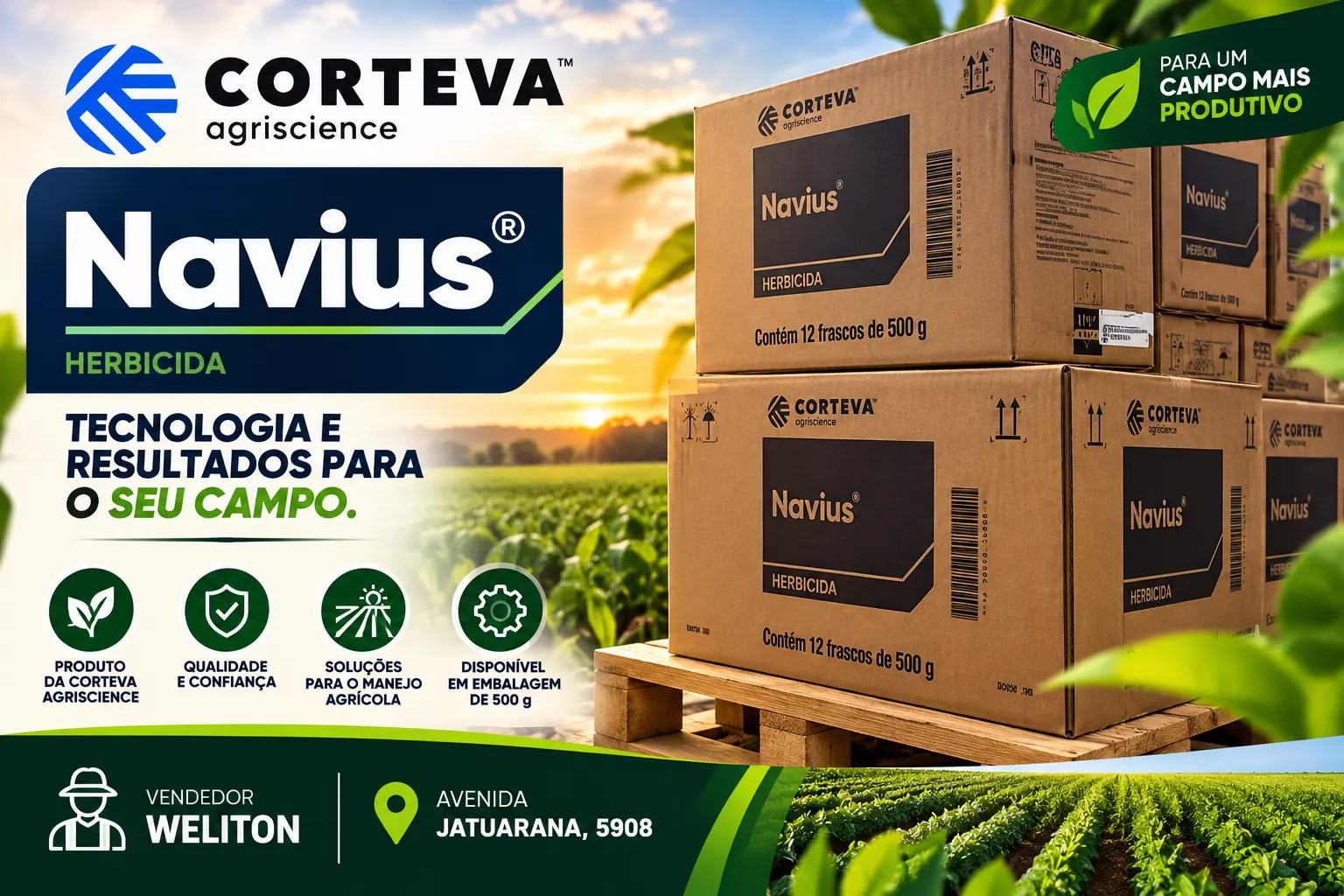 NAVIUS – Herbicida Corteva Agriscience