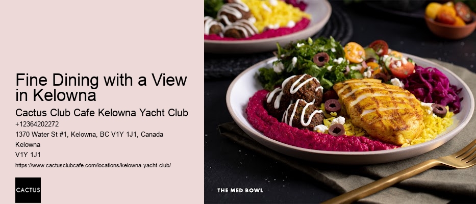 Kelowna Restaurants with Fresh Seafood