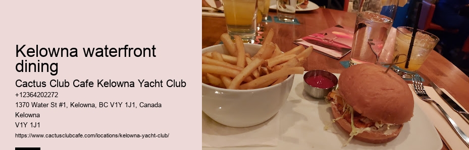 Kelowna family restaurant specials