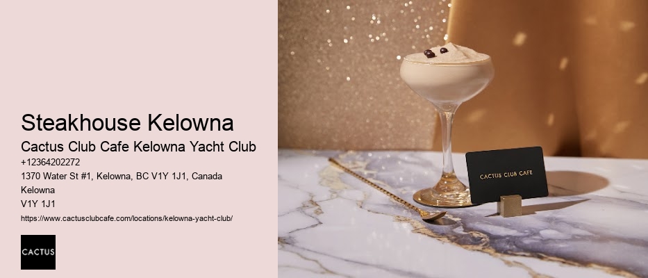 Kelowna Restaurant Chains