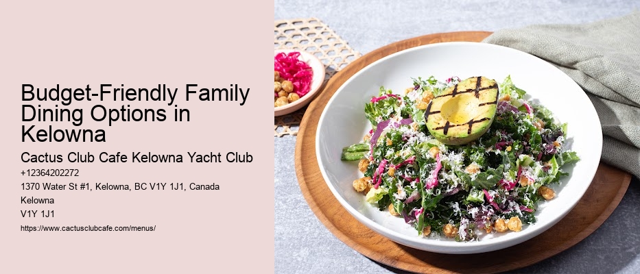 Budget-Friendly Family Dining Options in Kelowna