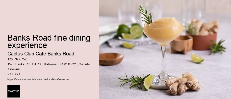 Trendy Kelowna foodie destination