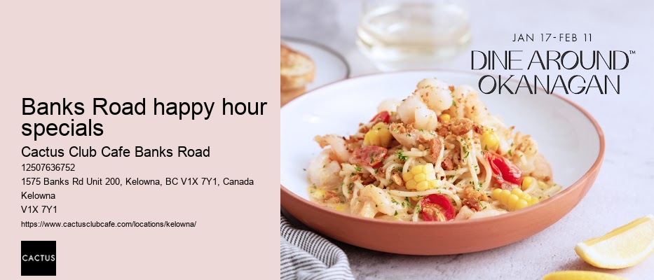 Kelowna restaurant with late-night dining