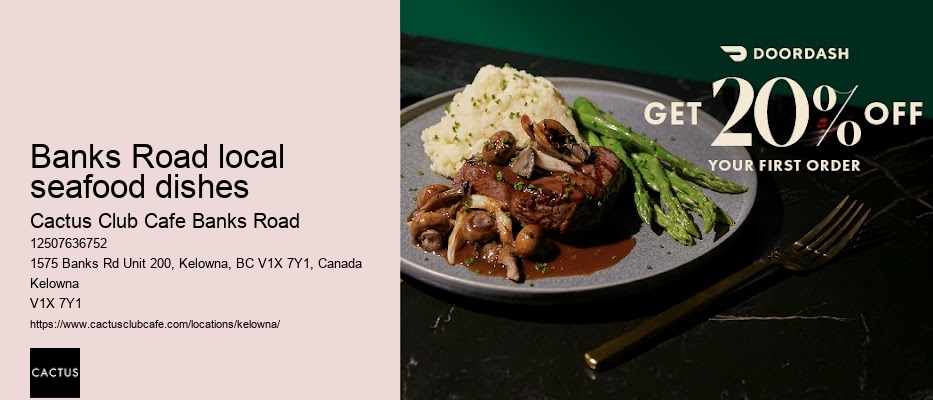 Kelowna dinner options