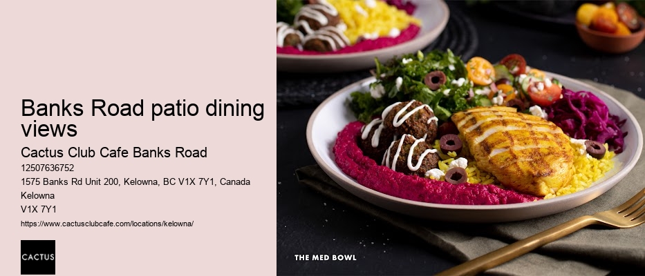 Banks Road cuisine