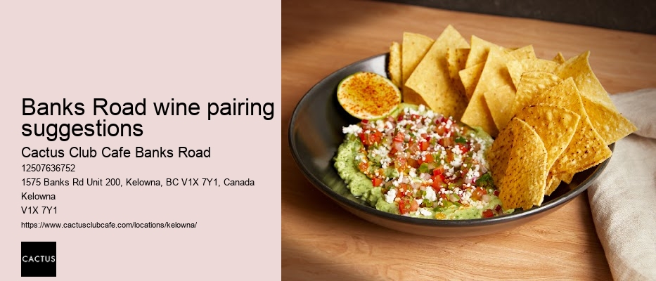 Cactus Club Cafe Banks Road group dining