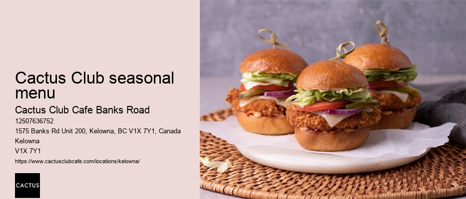 Kelowna restaurant with farm-to-table concept