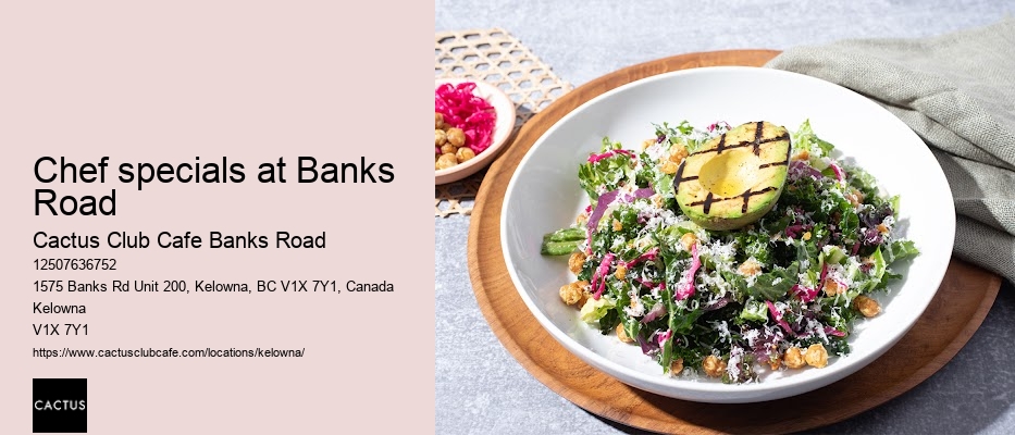 Banks Road gourmet dining experience