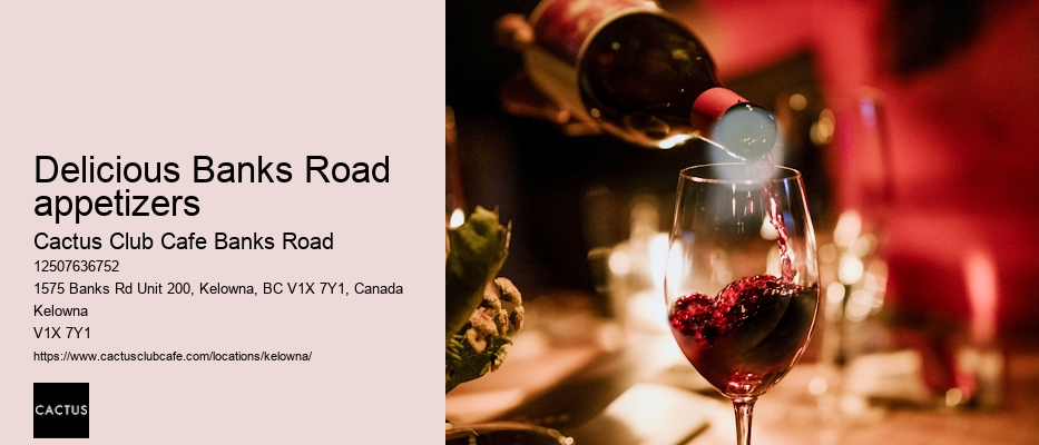 Kelowna romantic dining spots