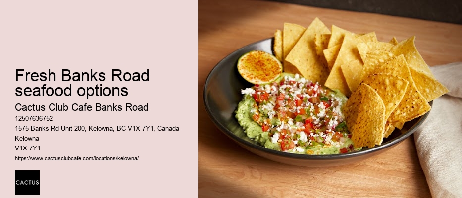 Group dining options at Cactus Club