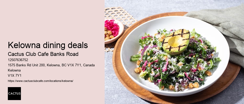 Unique dining concept at Cactus Club