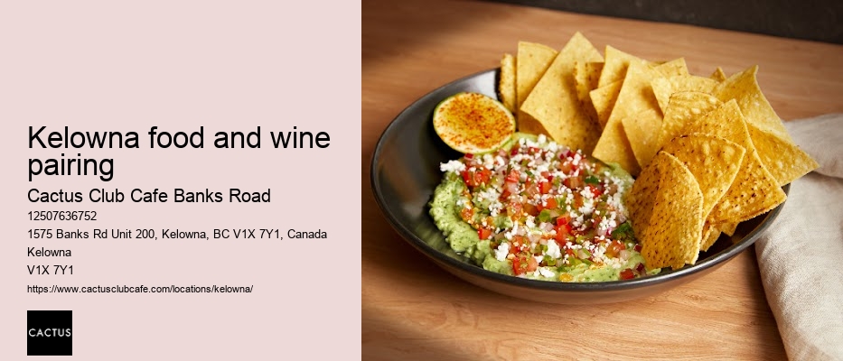 Banks Road chef's specialties