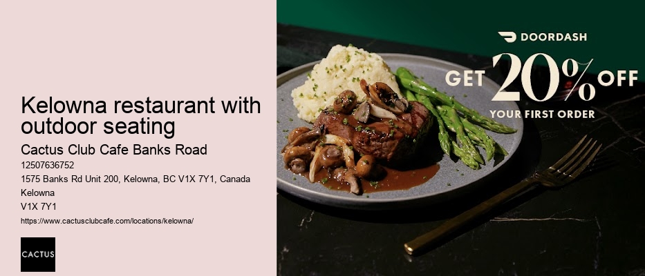 Cactus Club Cafe Banks Road best dishes