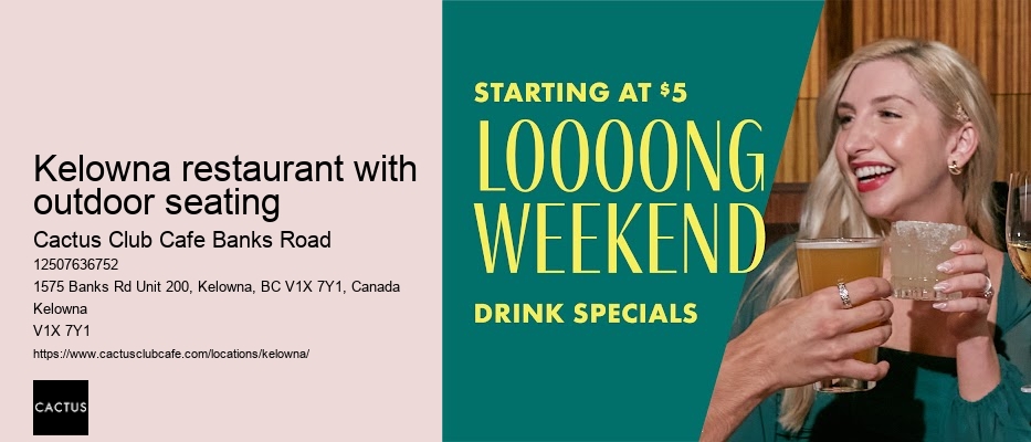 Chef specials at Banks Road