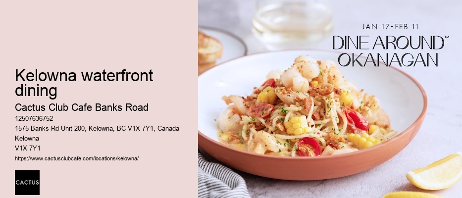 Cactus Club Cafe Banks Road reservation confirmation