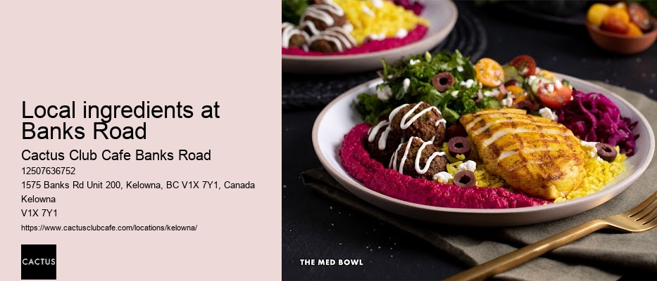 Kelowna restaurant with takeout options