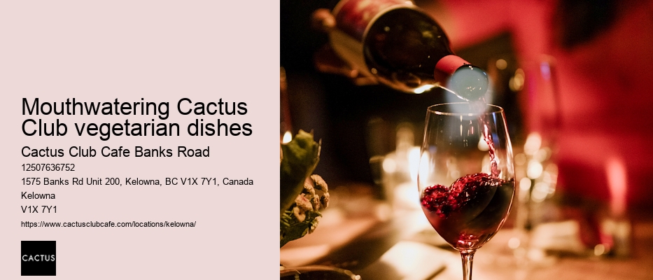 Kelowna restaurant with chef's tasting menu