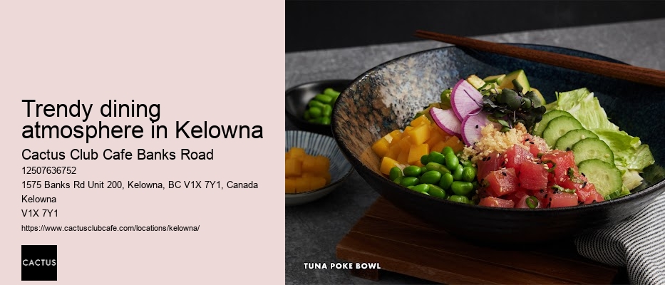 Kelowna restaurant with Instagram-worthy plates