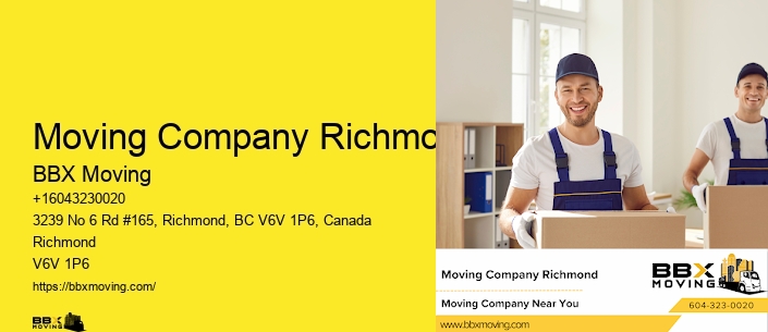 Moving Company Richmond