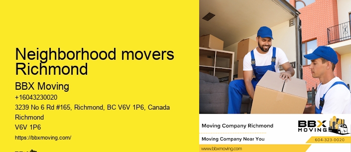 Neighborhood movers Richmond